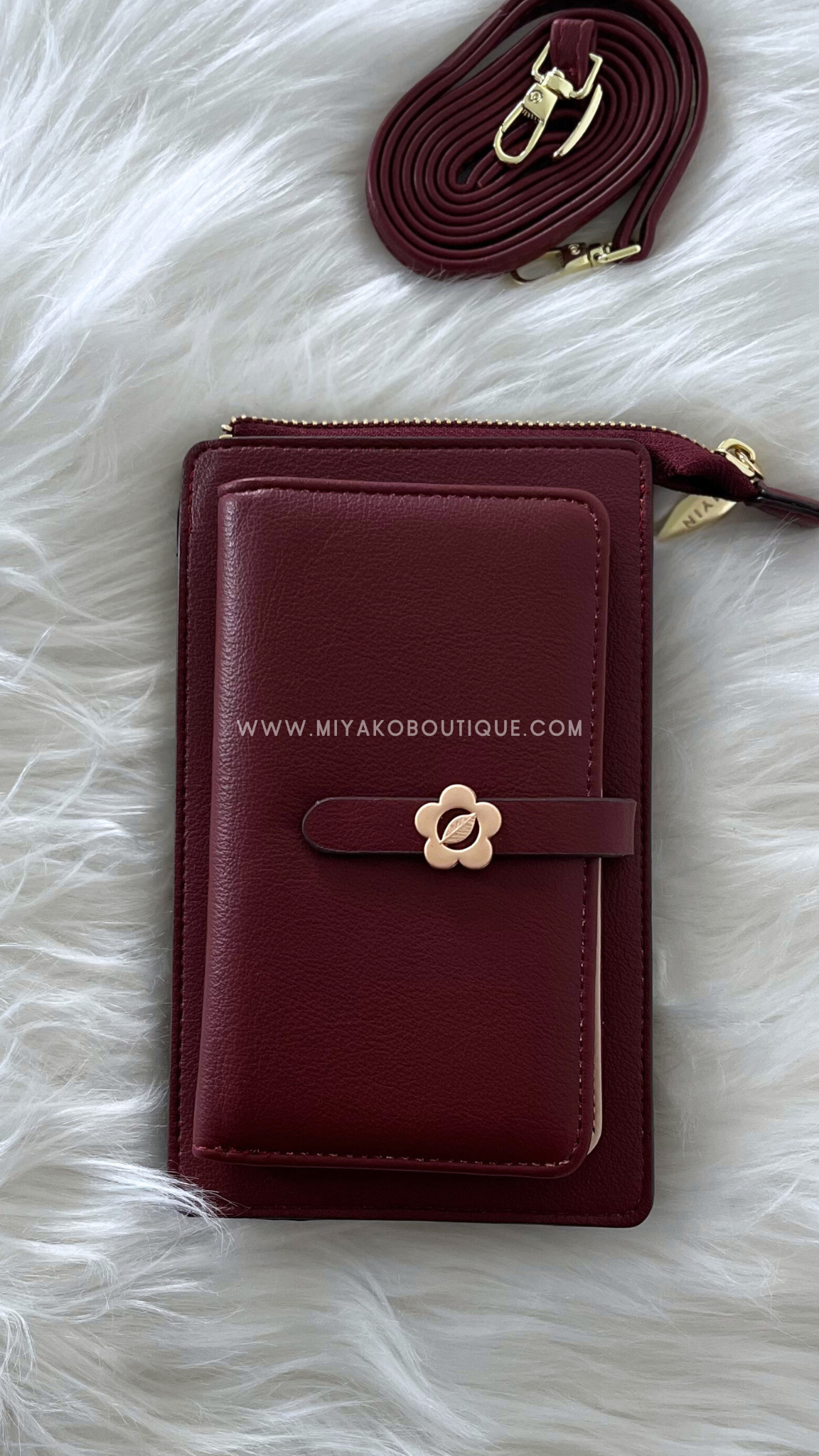 Phone Purse | Burgundy