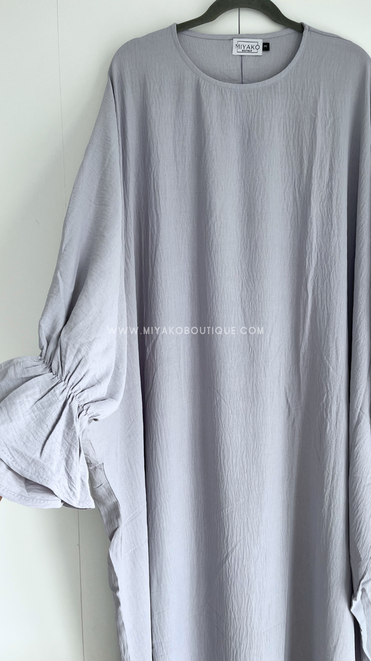 Light gray | Zahra Abaya