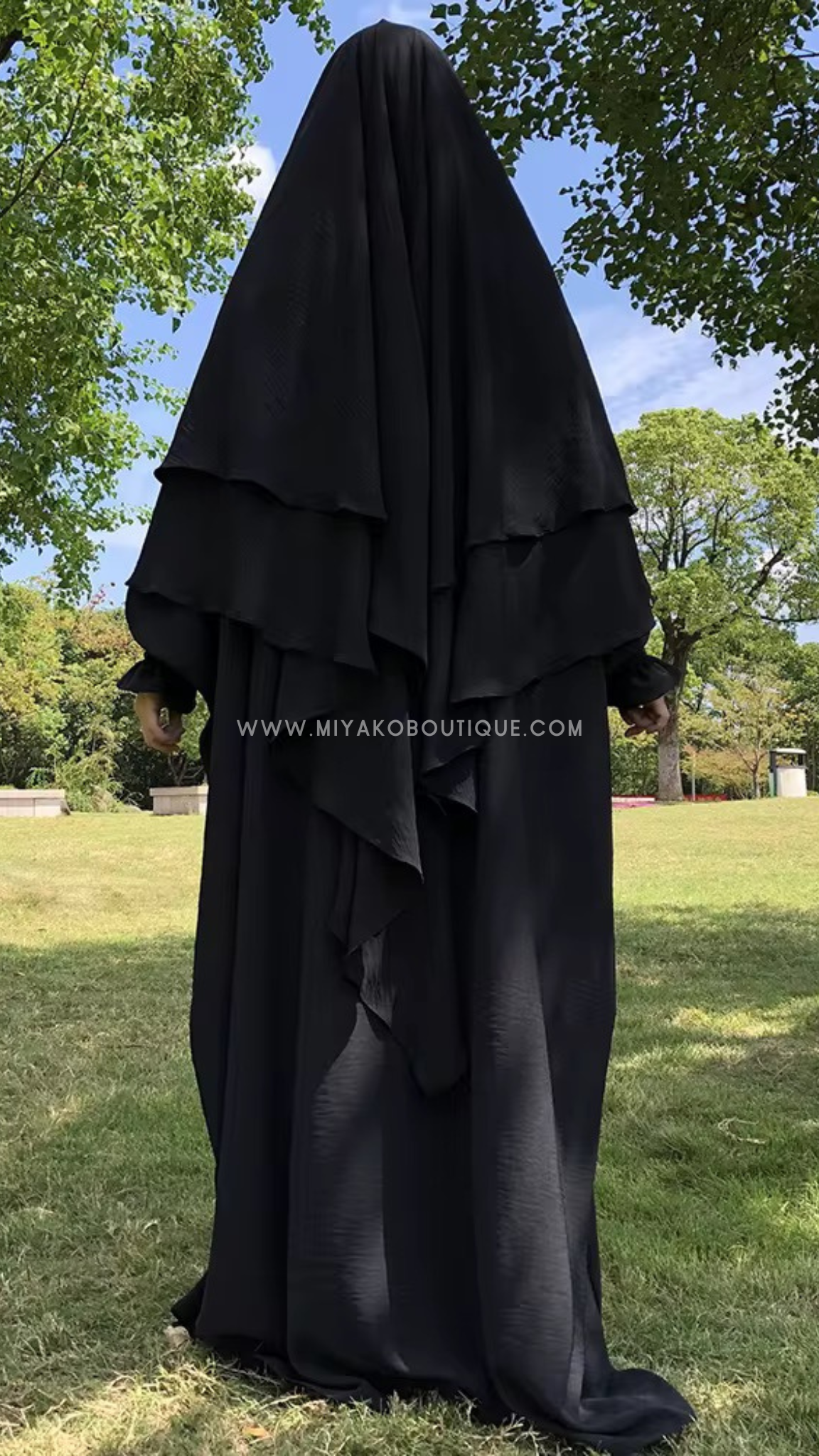 Black Butterfly Set | Khimar