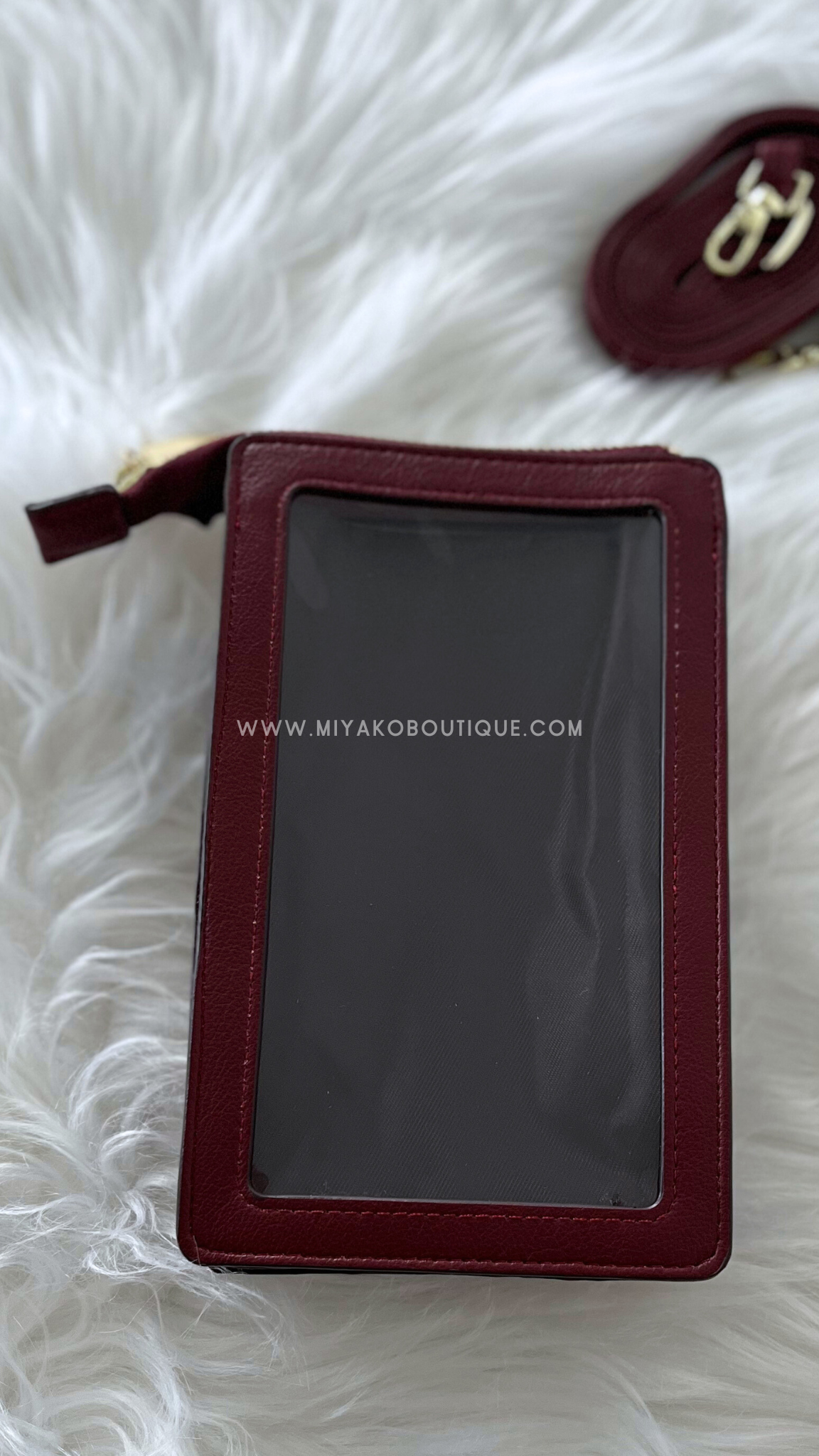 Phone Purse | Burgundy