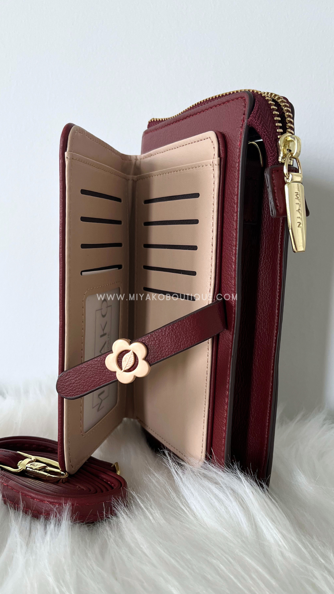 Phone Purse | Burgundy