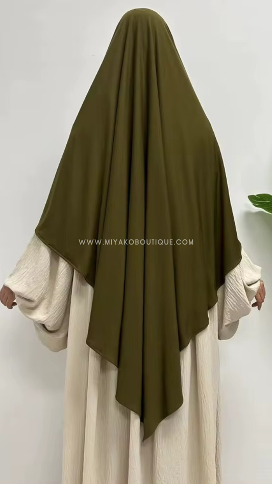 Premium Jersey Khimar | Khaki